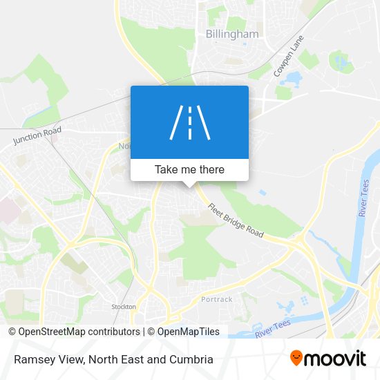 Ramsey View map