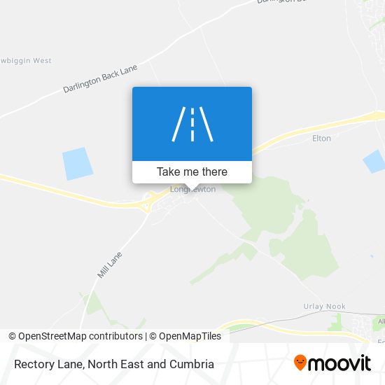 Rectory Lane map