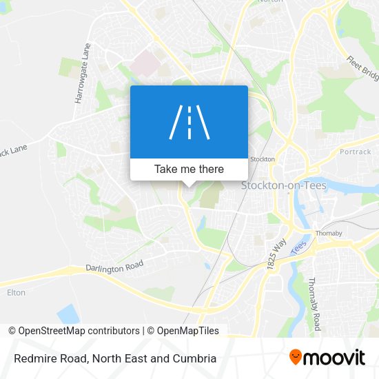 Redmire Road map