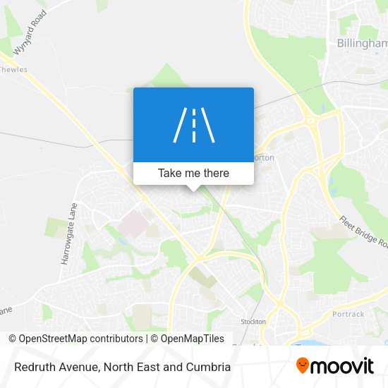 Redruth Avenue map
