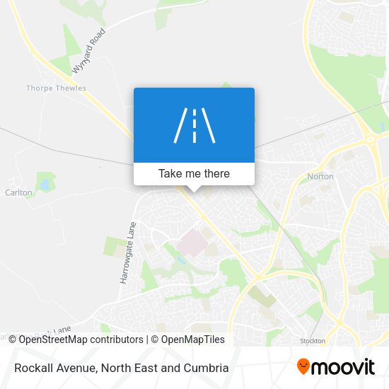 Rockall Avenue map