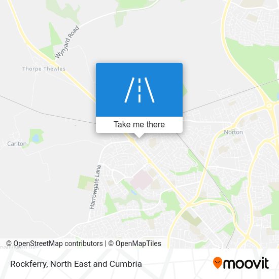 Rockferry map