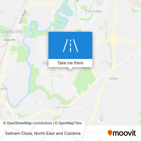 Saltram Close map