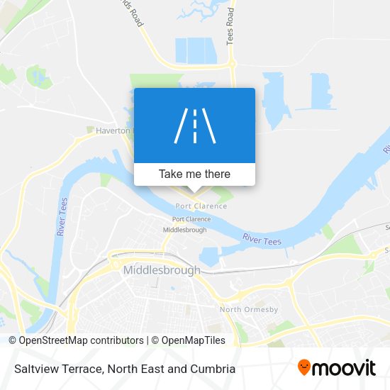 Saltview Terrace map