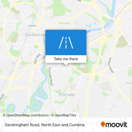Sandringham Road map