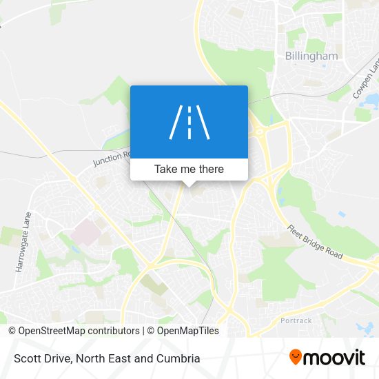 Scott Drive map