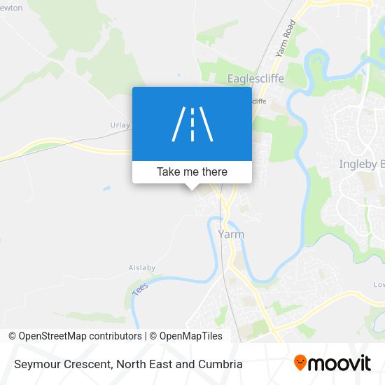 Seymour Crescent map
