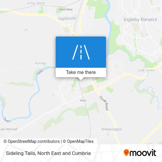 Sideling Tails map