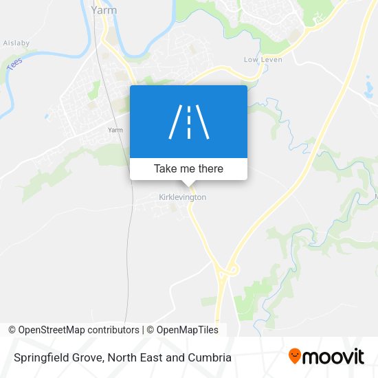 Springfield Grove map