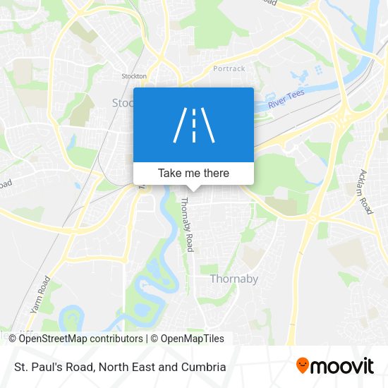 St. Paul's Road map