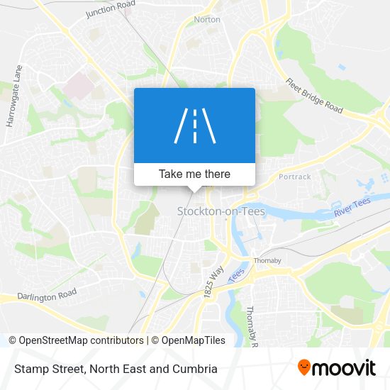 Stamp Street map