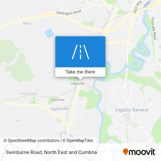 Swinburne Road map