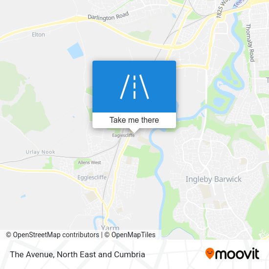 The Avenue map
