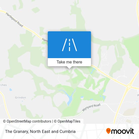 The Granary map