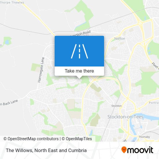 The Willows map