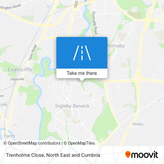 Trenholme Close map