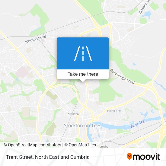 Trent Street map