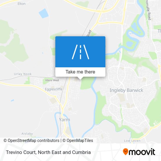 Trevino Court map