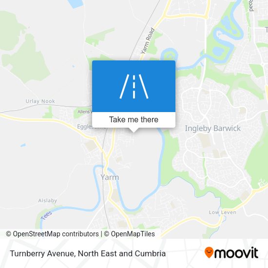Turnberry Avenue map