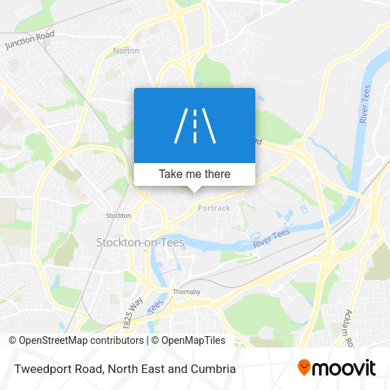 Tweedport Road map