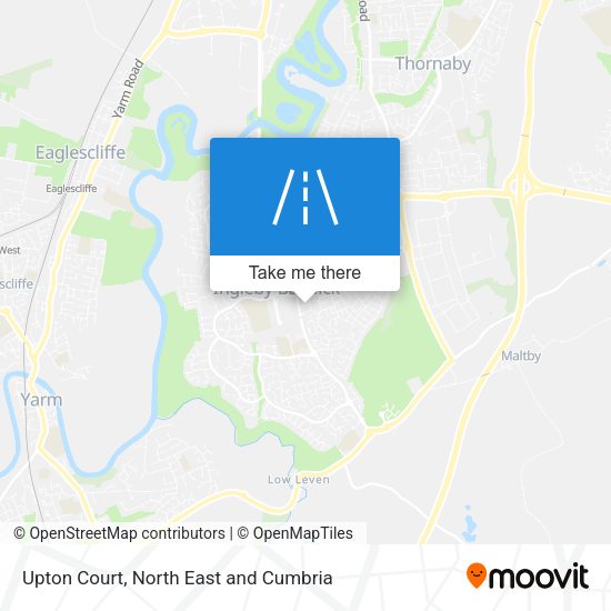 Upton Court map