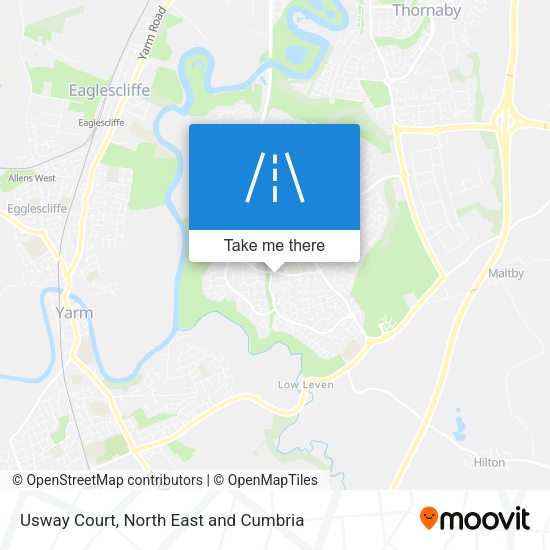 Usway Court map