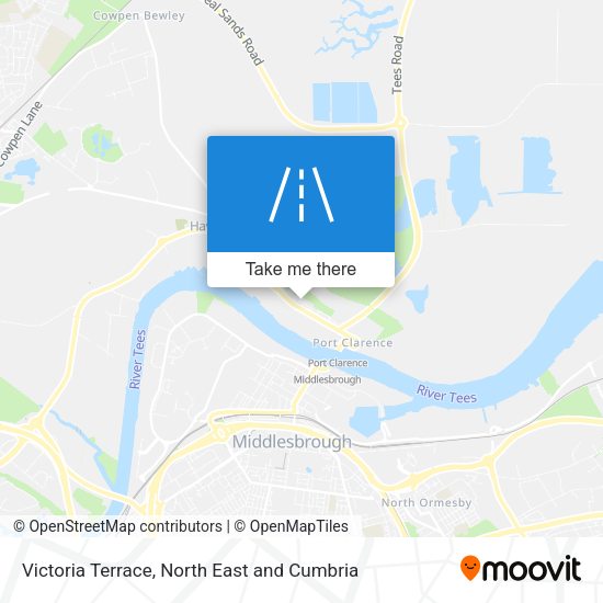Victoria Terrace map