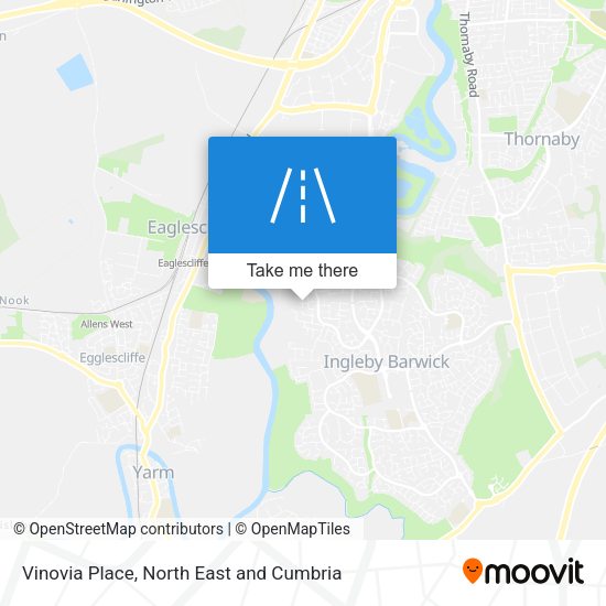 Vinovia Place map