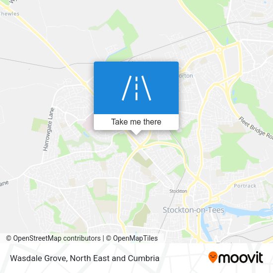 Wasdale Grove map
