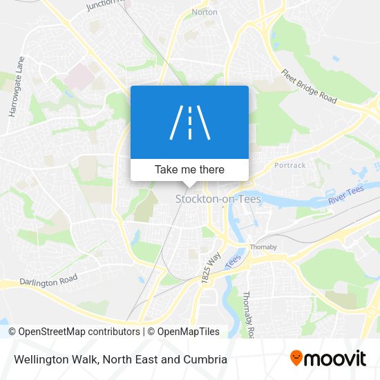 Wellington Walk map