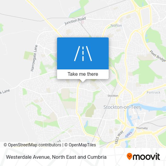 Westerdale Avenue map