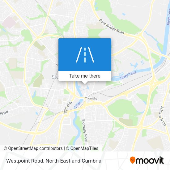 Westpoint Road map