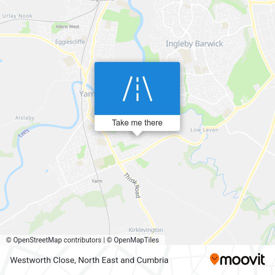 Westworth Close map