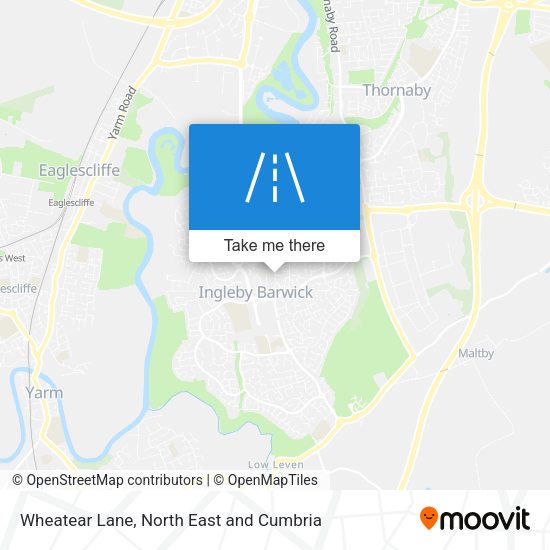 Wheatear Lane map