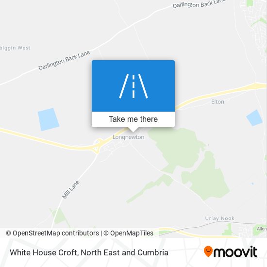 White House Croft map