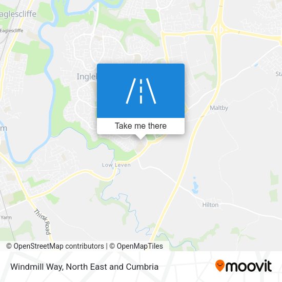 Windmill Way map