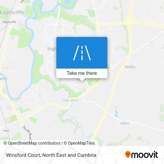Winsford Court map