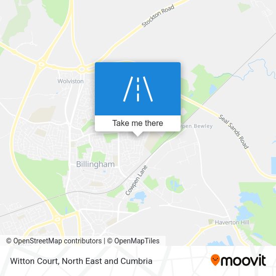 Witton Court map