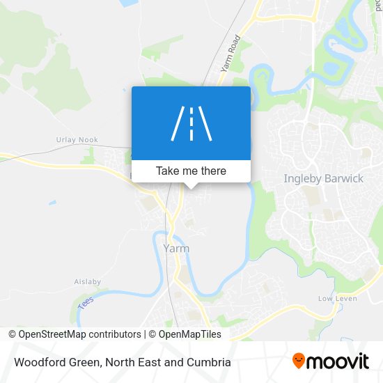 Woodford Green map