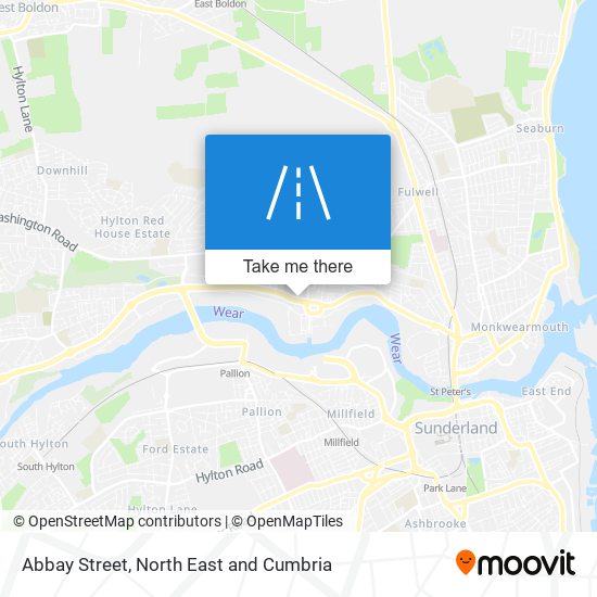 Abbay Street map