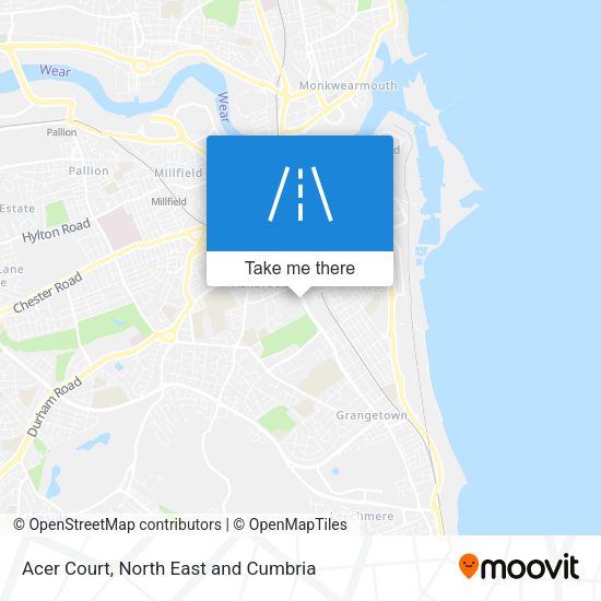 Acer Court map