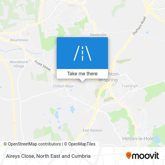 Aireys Close map