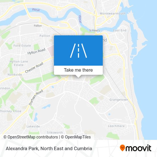 Alexandra Park map