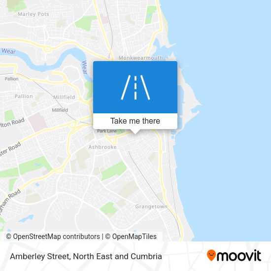 Amberley Street map