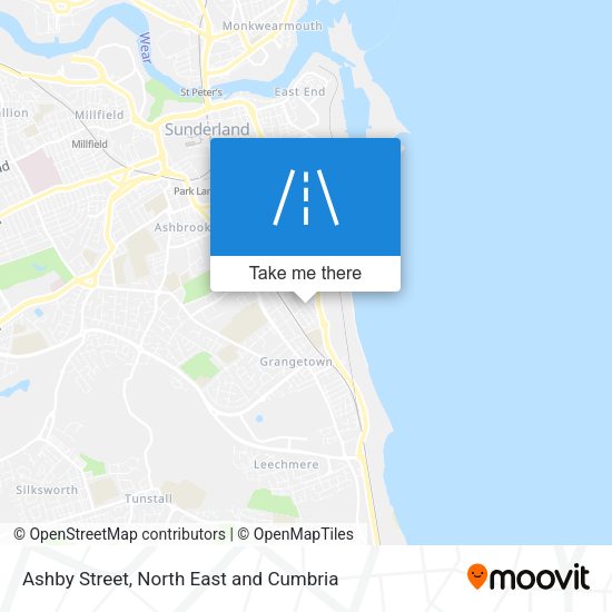 Ashby Street map