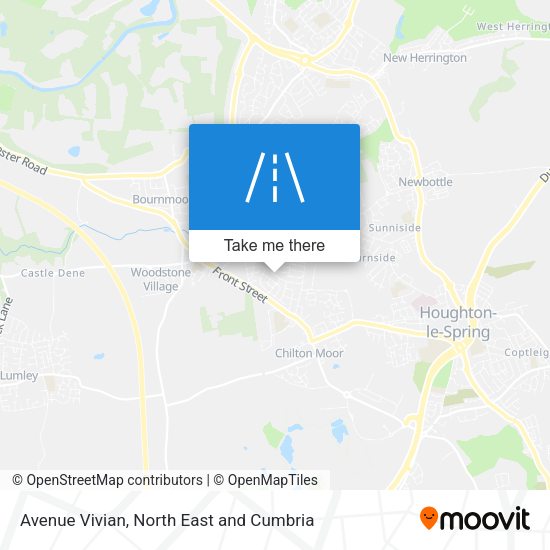 Avenue Vivian map