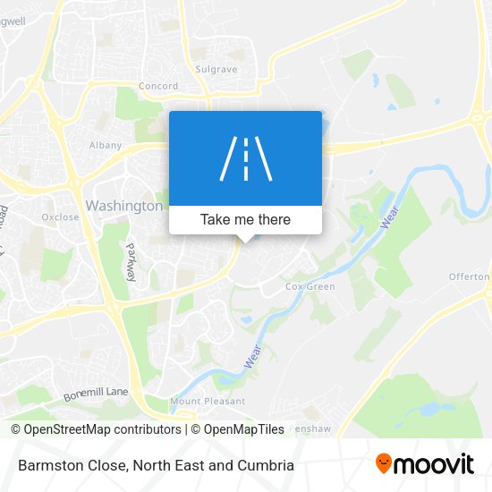 Barmston Close map