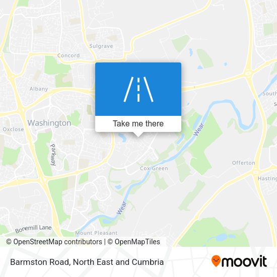 Barmston Road map