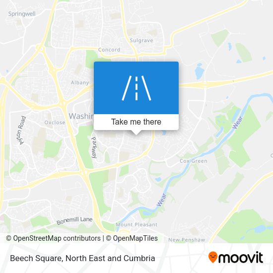 Beech Square map
