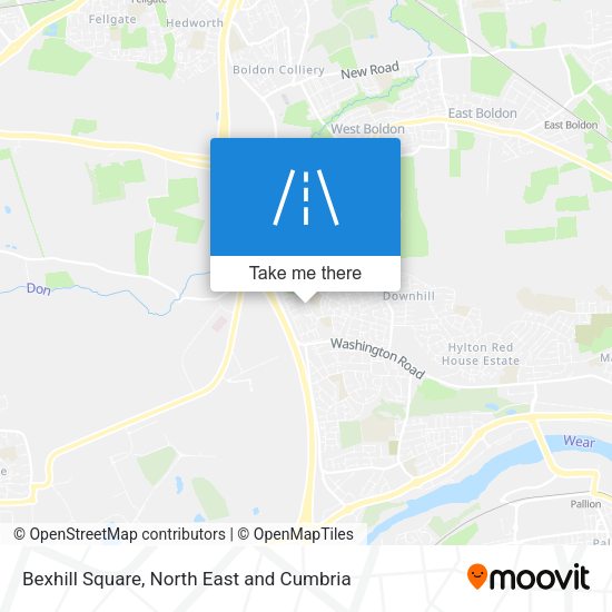 Bexhill Square map